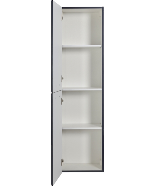 Шкаф-пенал подвесной Cezares Duet 40 см grafito DUET-1500-2A-SC-GR-P (детальная фотография), в наличии