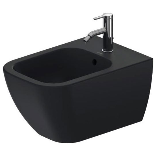 Биде подвесное Duravit Happy D.2 антрацит матовый 2258151300 (детальная фотография)