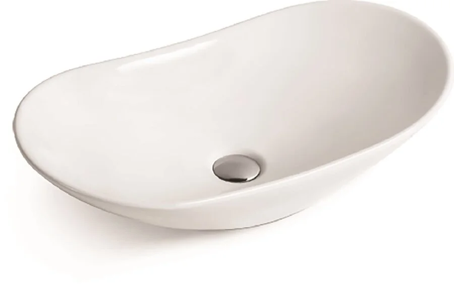 Раковина SantiLine 61 см белая SL-1025 (детальная фотография)