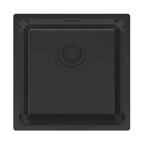 Мойка для кухни Paulmark Yuni 44 см черная матовая - фото 3
