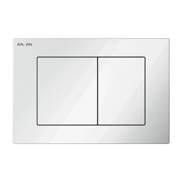 Клавиша смыва Am.Pm PrimeFit S белая глянцевая I090201 (детальная фотография)