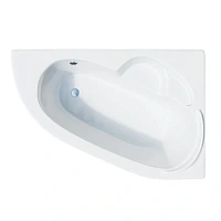 Ванна акриловая Corpa Nera Siena, CN05003WHR/CN05004WHL, 150 х 100 см, правая/левая, цвет белый