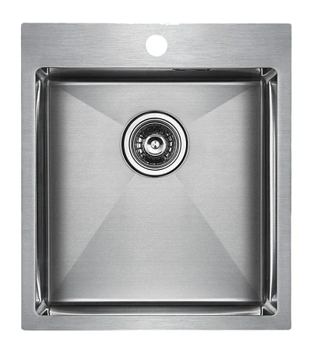 Мойка для кухни Paulmark Neckar 45 см нержавеющая сталь - фото 1