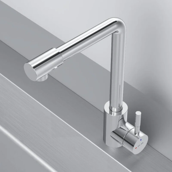 Смеситель для кухни Am.Pm X-Joy S хром F85B05000 (детальная фотография), современные, hi-tech