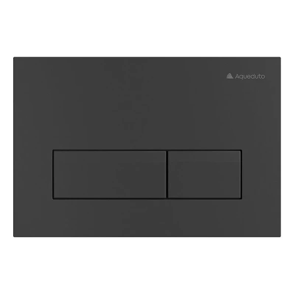 Унитаз с инсталляцией Aqueduto MACIO Plus клавиша черная матовая AQDS221T (детальная фотография) index_2