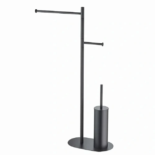Стойка для ванной Timo Saona черная - фото 2