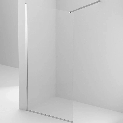 Душевая перегородка BelBagno Kraft 70 см профиль хром - фото 1