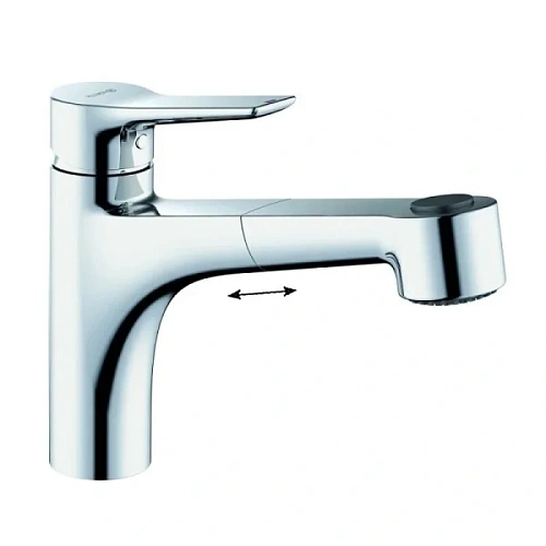 Смеситель для кухни Kludi Mix хром - фото 1