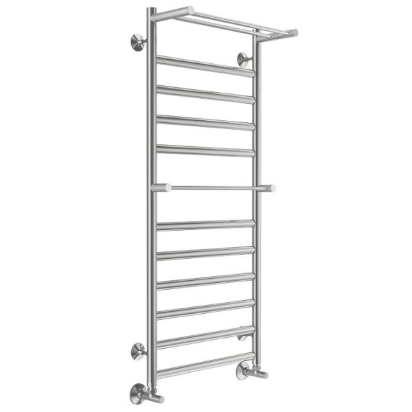 Полотенцесушитель водяной Terminus Хендрикс П12 500x1200 с полкой 4670078529831 (детальная фотография)