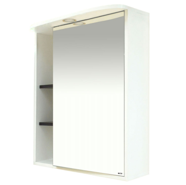 Зеркальный шкаф для ванной Misty Венера П-Внр04060 (детальная фотография), с кнопкой
