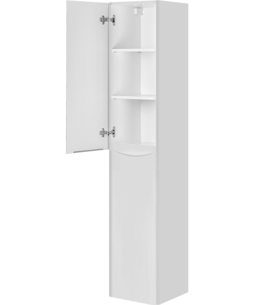 Шкаф-пенал подвесной Vincea Paola 35 см G.White, левый VSC-2P170GW-L (детальная фотография), 35 см