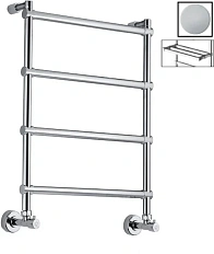 Полотенцесушитель водяной Margaroli Sole 442, 4 секции с полкой