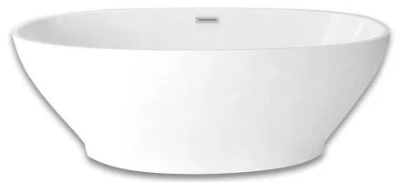 Акриловая ванна Abber 165х80 см отдельностоящая AB9207 (детальная фотография)