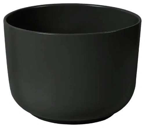 Раковина SantiLine 38 см черная матовая - фото 1