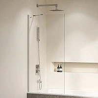 Шторка для ванны RGW Screens SC-151 80x150 см профиль хром