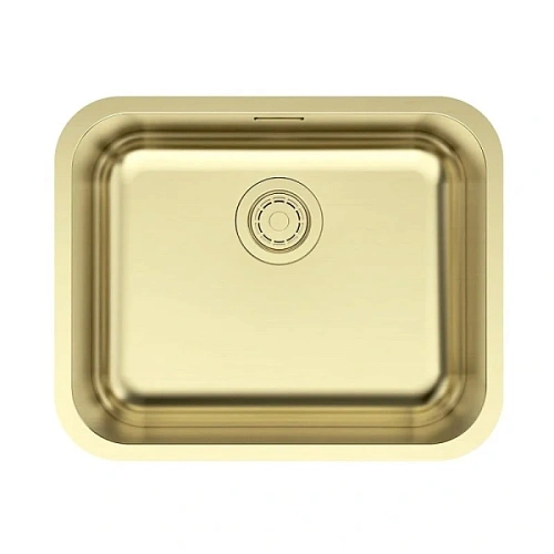 Мойка для кухни Paulmark Vello 53 см светлое золото - фото 3