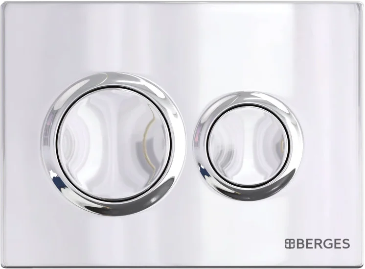 Унитаз с инсталляцией BERGES Ventas клавиша О3 хром 043241 (детальная фотография), нет в наличии index_2