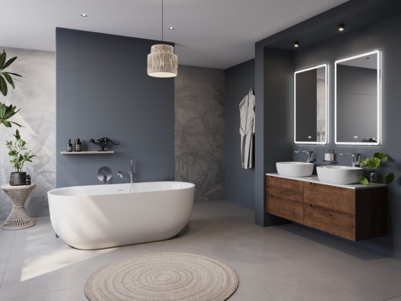 Ванна акриловая BelBagno 170x77 см отдельностоящая BB706-1700-770 (детальная фотография), акриловые