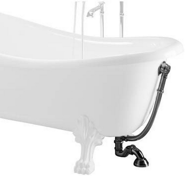 Сифон для ванны, цвет хром, Globo Paestum PA104 (детальная фотография)