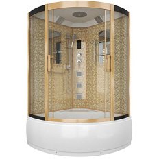 Душевая кабина Niagara Luxe 120х120 см золото
