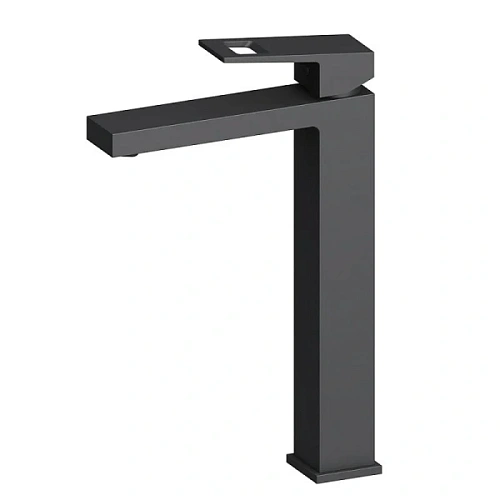 Смеситель для раковины черный Timo Briana 7111 03F  - фото 2