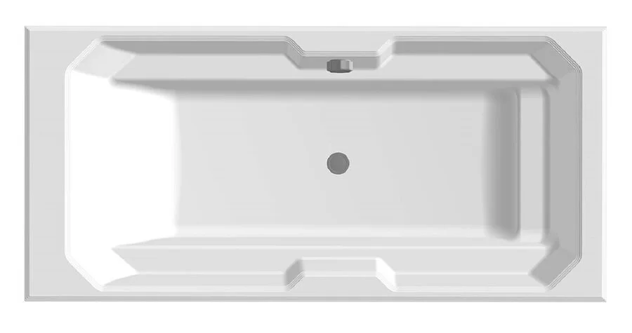 Ванна из искусственного камня Belux Кастилия ВКА 1900, 4810924271150, 190 x 90 см, белый (детальная фотография)
