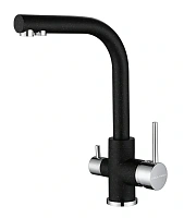 Смеситель для кухни Paulmark Essen черный
