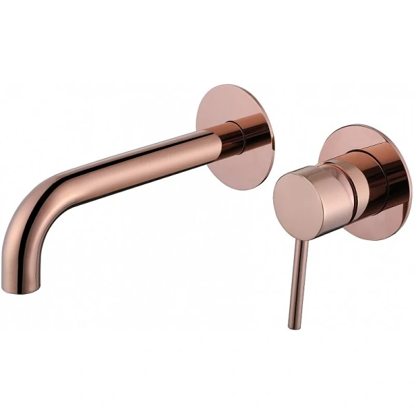Смеситель для раковины Abber Wasser Kreis розовое золото AF8112RG (детальная фотография)