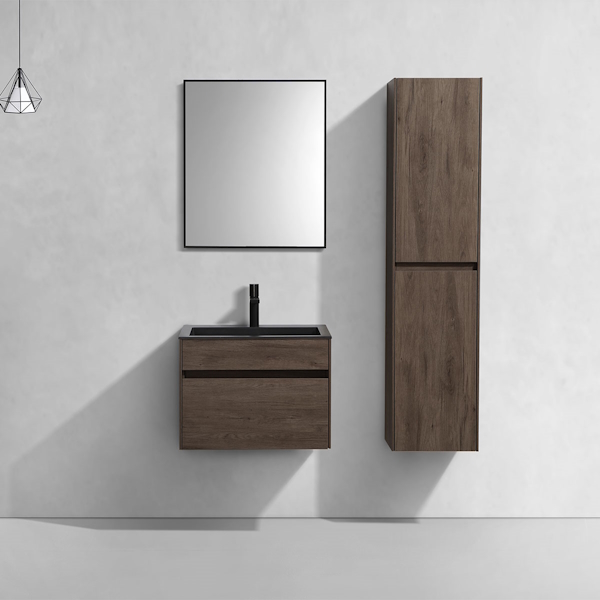 Тумба под раковину подвесная Vincea Chiara 59,2 см R.Oak VMC-2C600RO (детальная фотография), 60 см