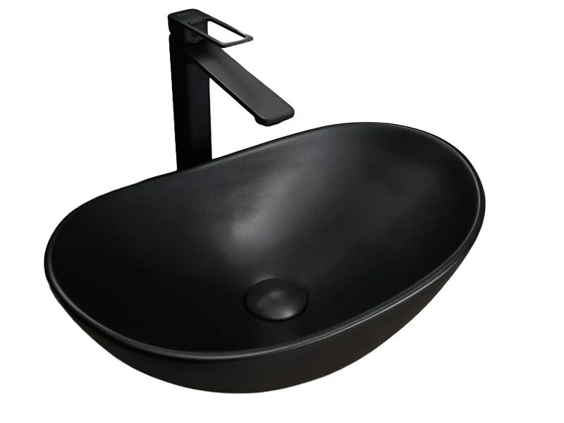 Раковина GID Lago Bm9133 48 см черная 53352 (детальная фотография)