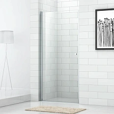 Душевая дверь в нишу Cezares Eco 85 см стекло прозрачное