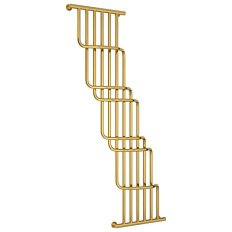 Полотенцесушитель водяной, цвет золото, Сунержа Нега 1700х1000