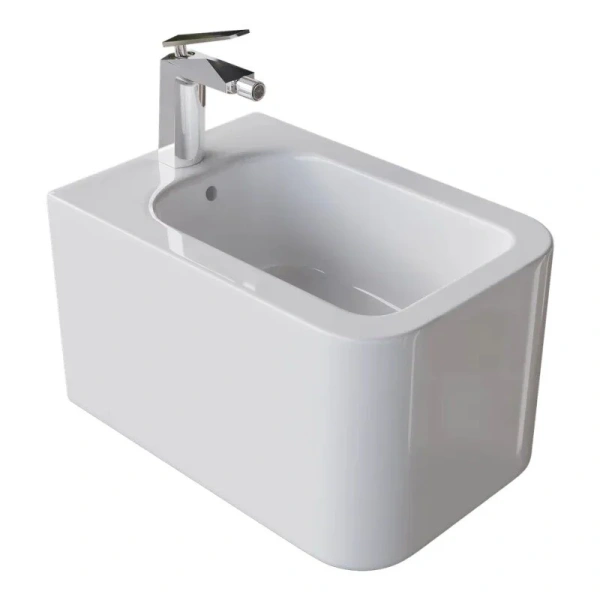 Биде подвесное Boheme Mane белое глянцевое 970-BDT-W (детальная фотография)