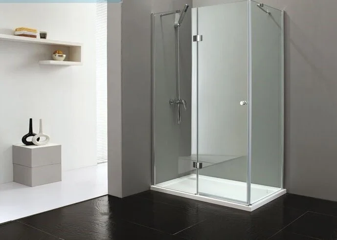 Душевой уголок Cezares Verona 100x90 см стекло прозрачное VERONA-W-AH-1-100/90-C-Cr (детальная фотография), современные, hi-tech