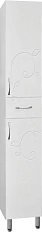 Шкаф-пенал напольный Style Line Эко Фьюжн 36 см белый