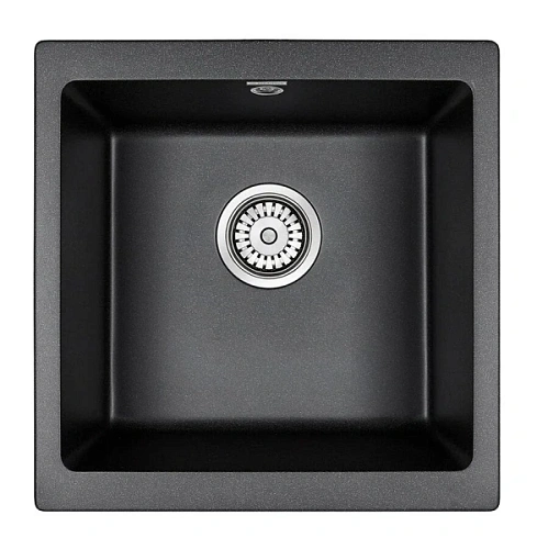 Мойка для кухни Paulmark Brilon 45 см черная - фото 2