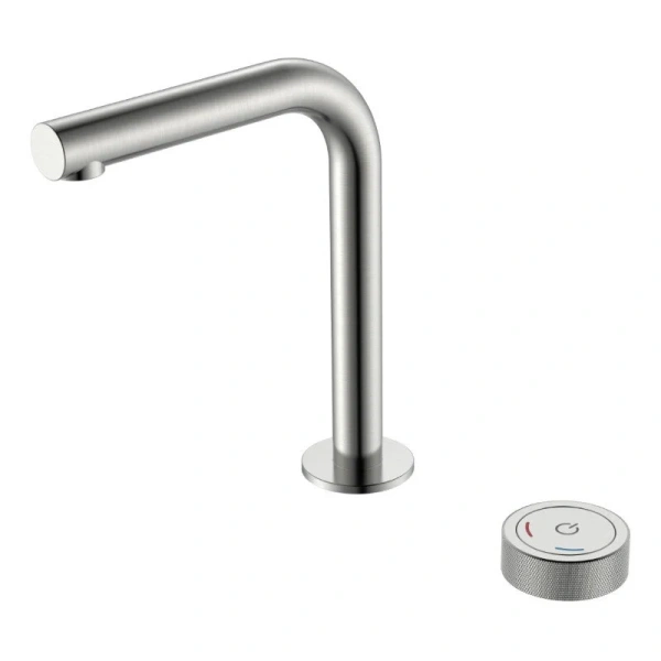 Смеситель для раковины Boheme Tech автоматический никель 158-NB (детальная фотография)