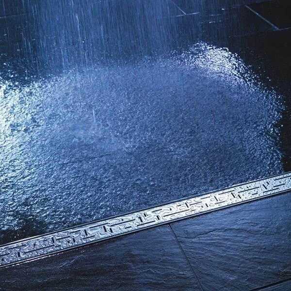 Решётка для слива из нержавеющей стали, 90 см, цвет хром, Tece TECEdrainline lines 600920 (детальная фотография) index_1