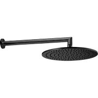 Верхний душ Cisal Shower черный матовый