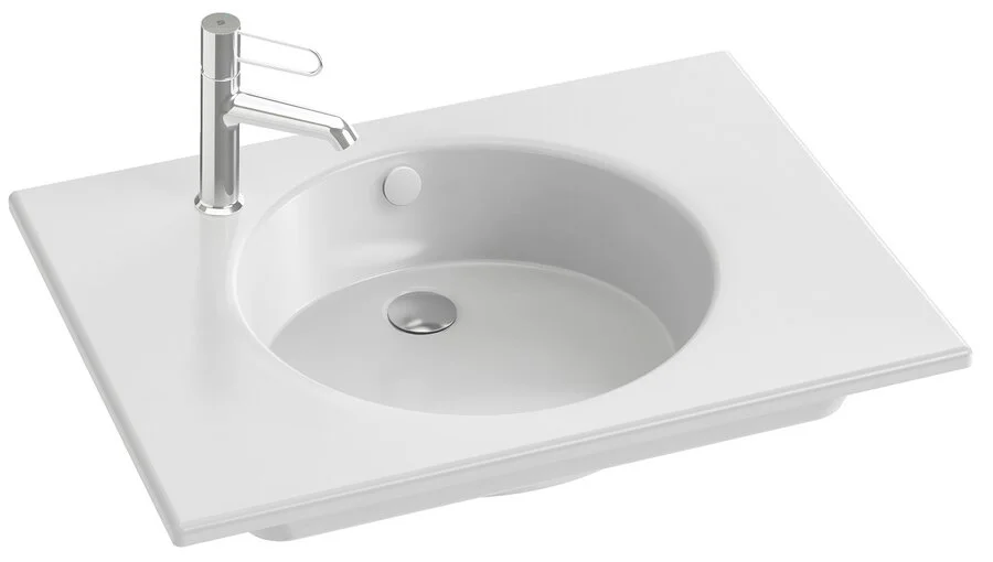 Раковина Jacob Delafon Odeon Rive Gauche 70 см подвесная EXAX112-Z-00 (детальная фотография)