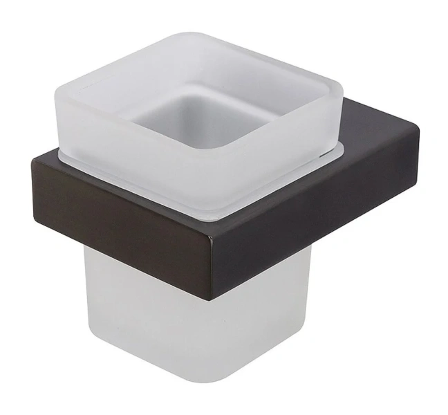 Стакан для ванной Cezares Slider оружейная сталь SLIDER-TUMS-GM (детальная фотография)