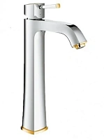 Смеситель для раковины, хром-золото, Grohe Grandera 23313IG0