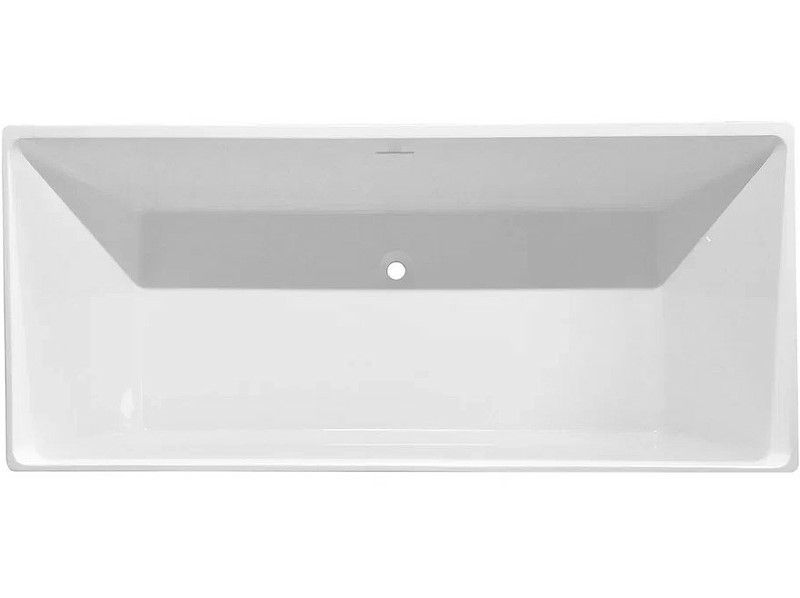 Ванна из литьевого мрамора Эстет Манхэттен 175x77 см белая глянцевая ФР-00006566 (детальная фотография), литьевой мрамор