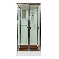 Душевая кабина Deto V 80х80 см средний поддон