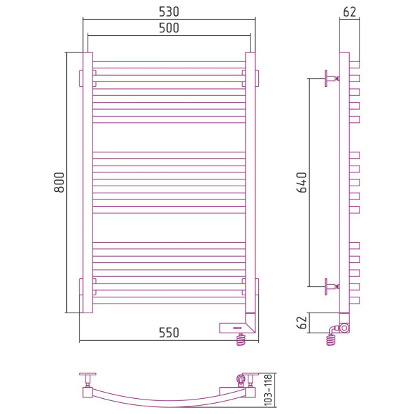 Схема (детальная фотография), настенные