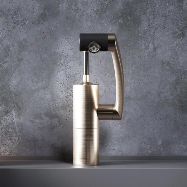 Смеситель для раковины Damixa Arc никель 290217264 (детальная фотография), другие