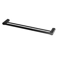 Полотенцедержатель WasserKRAFT Glan черный глянец