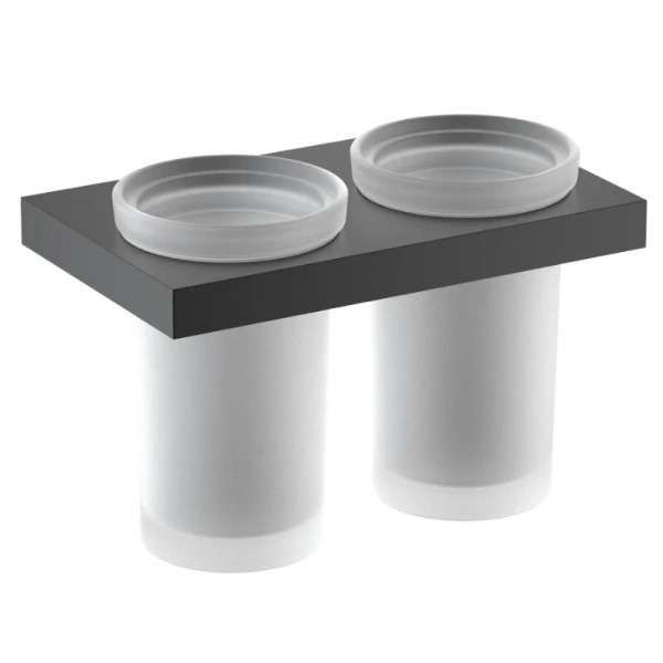 Стакан для ванной Timo Petruma черный матовый 15234/03 (детальная фотография)