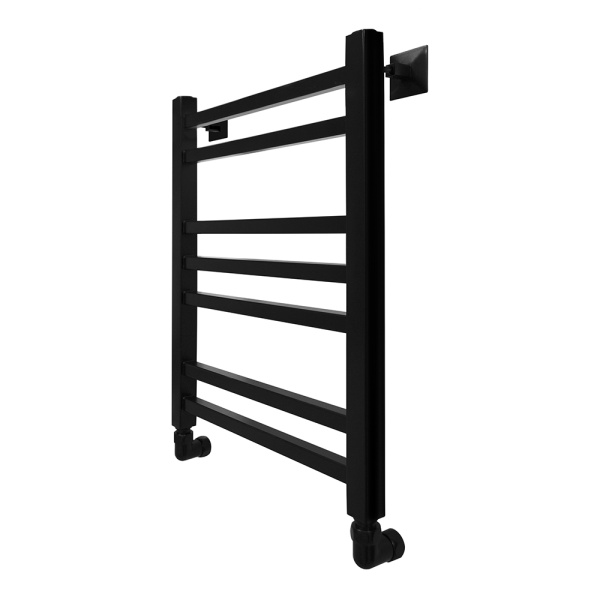 Полотенцесушитель водяной Energy Techno 40x60 см черный матовый EWTR0TECH06040R905M (детальная фотография), современные, hi-tech