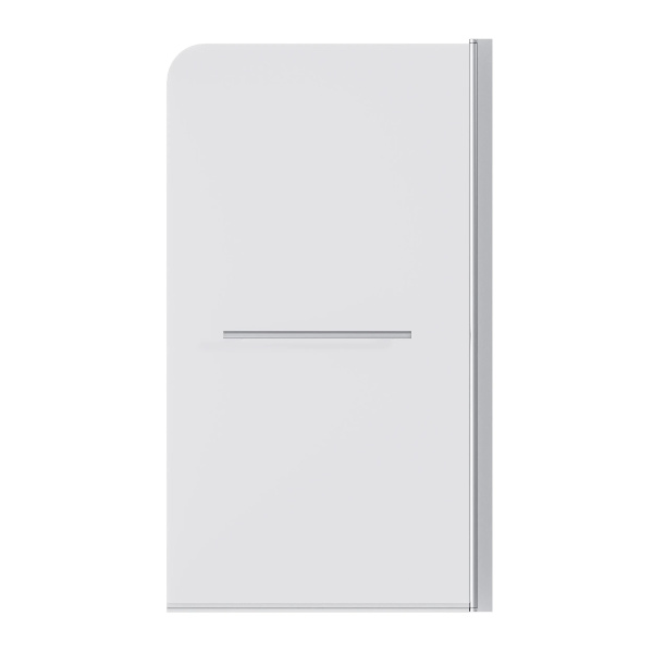 Шторка для ванны 1Marka 82х150 см профиль хром Р-02Mis (детальная фотография), 80 см